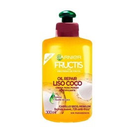 Garnier Crema para Peinar Fructis Oil Repair Liso 300ml