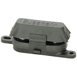 Bussmann HMEG Fuse Block/Holder with Cover For AMG Fuses - 500A, 8 AWG to 1/0 AWG, 1 Pack