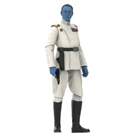 STAR WARS STAR WARS The Black Series Grand Admiral Thrawn, Ahsoka Collectible 6-Inch Action Figure