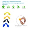 Tapones Oidos, 18 pares Tapones para Oídos, Tapones para Nadar,