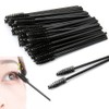 100pcs Disposable Eyelash Brushes Eyebrow Brushes Screw Brushes for Eye