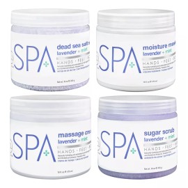 BCL Spa Kit Orgánico Para Manicure Y Pedicure Bcl Spa  5 Aromas 16oz