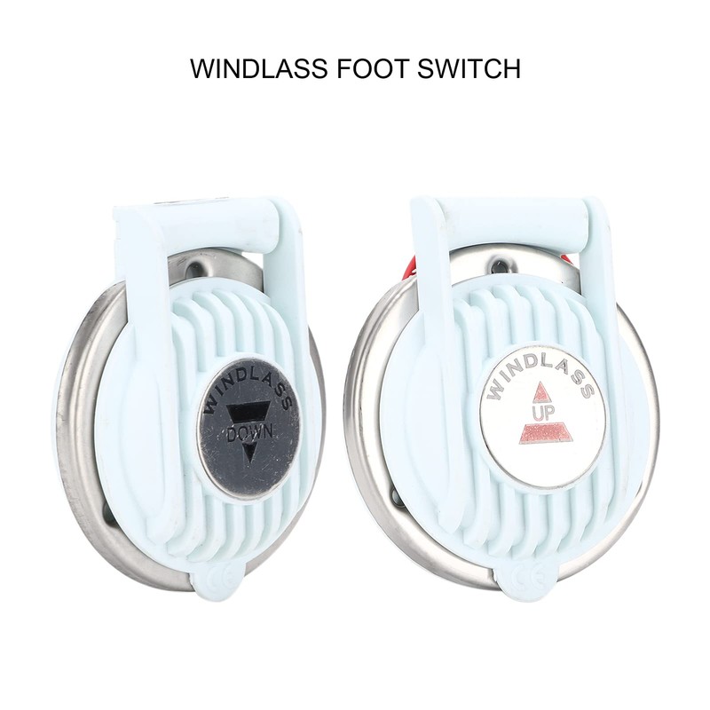 Anchor Winch Footswitch, 2 Pack Anchor Winch Footswitches Up Down
