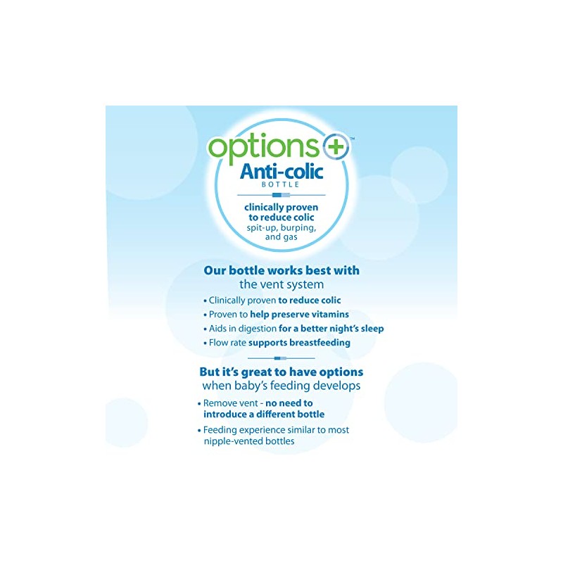 Dr. Brown's Options+ Kit de inicio de botella de cuello