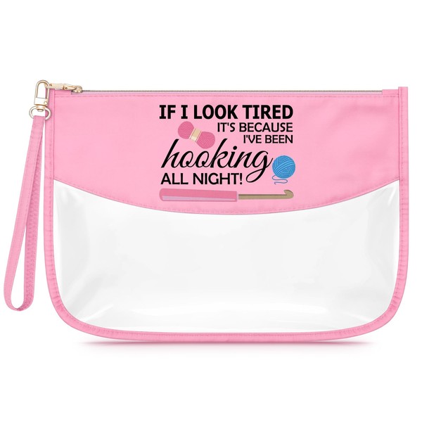 Crochet Knitting Lover Gifts Knitting Gifts for Knitters Makeup Bag