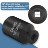 36mm Socket, Deep Impact Socket 1/2" Drive, 12 Ponit Point