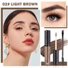 ZHISHUDL Eyebrow Gel Brown Eye Brow Gel Long-Lasting Tinted Brow