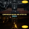Ouzorp 2 Pcs Mini USB LED Light, Car LED Interior