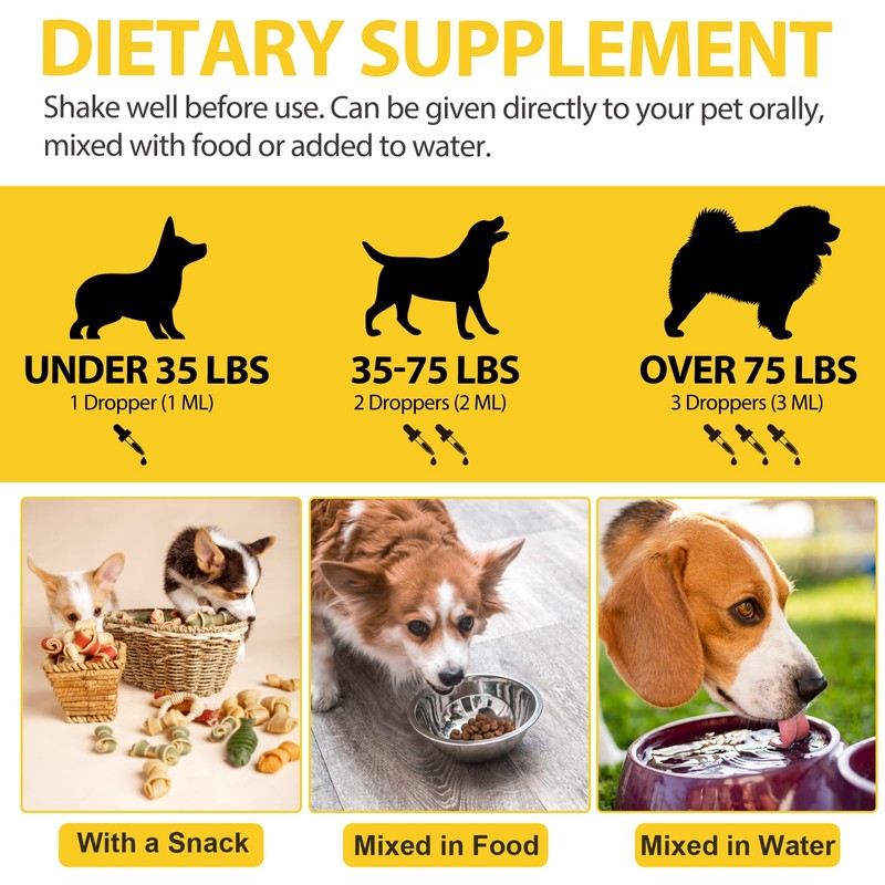 Yeast Infection in Dogs, Relieves Itchy Dog Skin, Anti-Allergy, Acid