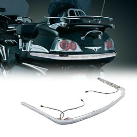 TCMT Rear Trunk Decoration Trim Molding Cover LED Lights Fit for Honda Goldwing 1800 GL1800 2001-2011