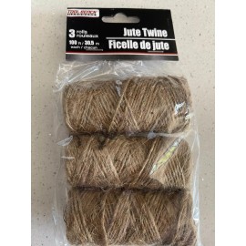 Tool Bench Hardware Natural Jute Twine Great For Bonsai, Gardening, Crafts, Packaging Gifts, Cooking