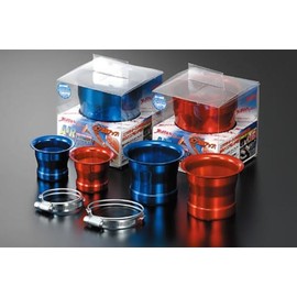 Juran 355423 Air Duct Funnel, Red, φ3.0 inches (75 mm)