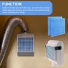 QQZ Indoor Dryer Vent Filter Replacement, for BetterVent Replacement Filters,