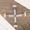 BOXOB 4pcs Bi-Fold Door Top Roller Guide Wheel and Top