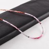 Natural Multi Spinel Gemstone Full Beaded Choker Necklace, Chakra Healing