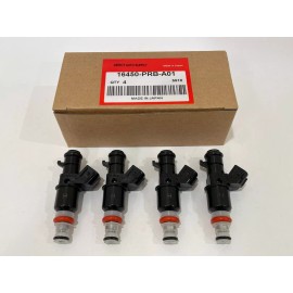 OEM 4 NEW OEM FUEL INJECTORS 16450-PRB-A01 FOR 02-04 RSX TYPE-S 2.0L