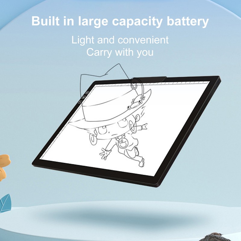 A4 Tracing Light Pad Ultrathin Rechargeable Portable A4 Tracing LED