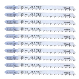 Be In Your Mind 10pcs T301CD Saw Blades 116mm Long High Carbon Steel T Shank Metal Cutting Jigsaw Blades Power Tool Accessories for 5-50mm Thin Metals Sheet Metal Fine Cut