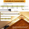 PAUTIX COB LED Strip Light White CCT Tunable 3200LEDs,CRI90+ 16.4ft/5m