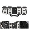 3D LED Digital Desktop Clock Dimmable Snooze Time Memory 12