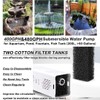Ultra Quiet Fish Tank Filter 4-in-1 Internal Aquarium Filter ,500-1800L/H