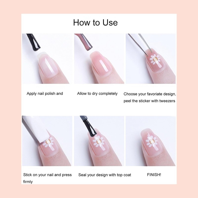 Gold Silver Star Moon Sun Nail Boho Baroque Celestial Nail