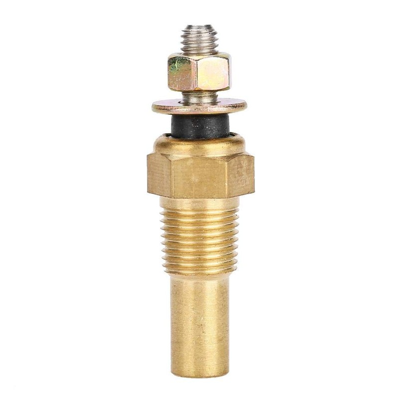 Qiilu Electrical Temperature Sender, Water Coolant Oil Temp Temperature 1/8