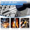 8-Piece Set NPT Pipe Tap 1/8 Inch 1/4 Inch 3/8