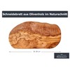 Küchenmaster Olive Wood Chopping Board, Natural Cut, Serving Board, Steak