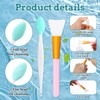 6 Pack Silicone Face Scrubber Brush Set 2 Pack Exfoliating