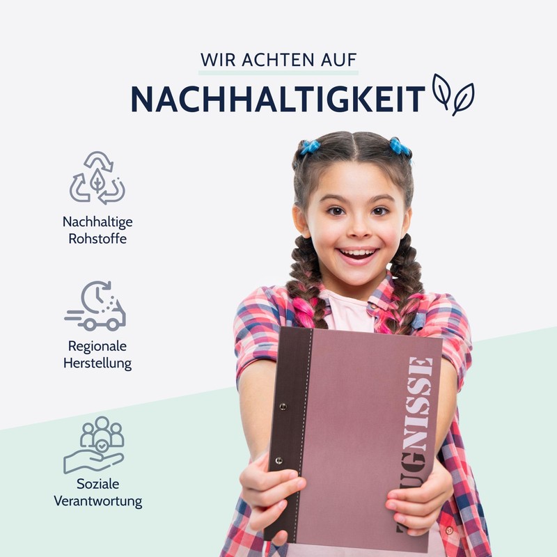 goldbuch 36116 Certificate Folder 2 Coloured Aubergine, Certificate Folder DIN