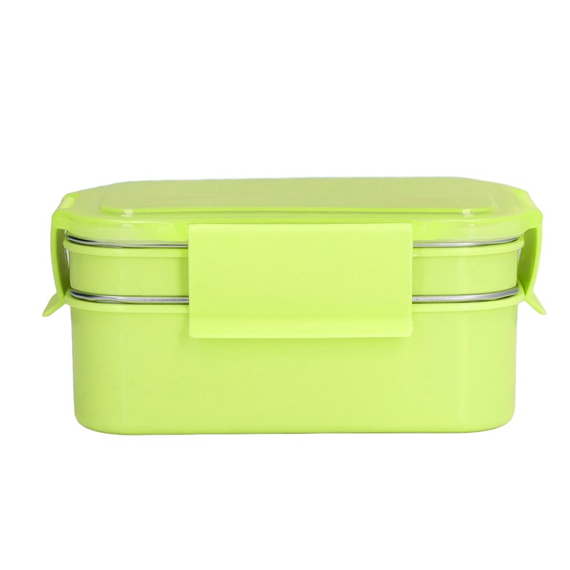304 Stainless Steel Electric Lunch Box Double Layer Insulated Lunch