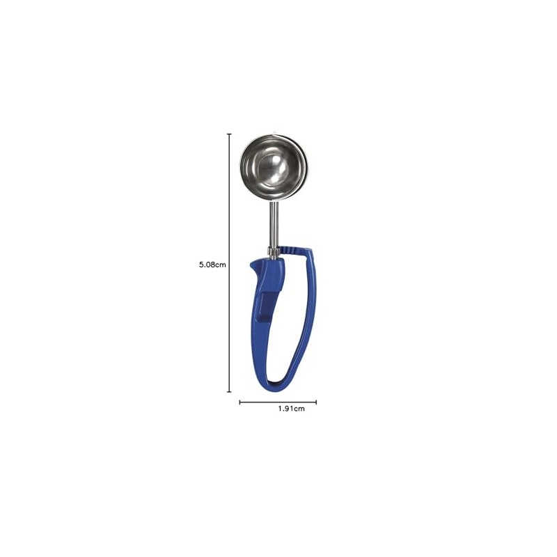 Zeroll EZ mediano Universal Disher de alimentos/cuchara para helado, color