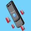 Digital Recorder Metal 1050mah 1080P HD 180 Degree Infrared Rotatable