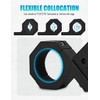 ADTOPI Quick Release Rubber Clamp Metal Roll Bar Clamp Mounting