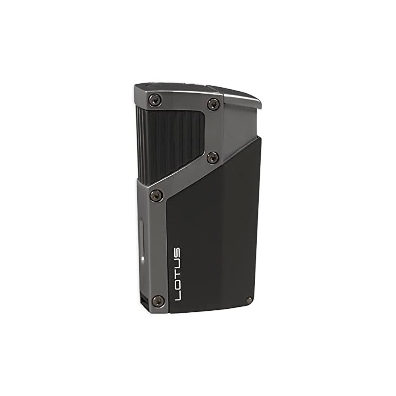 Lotus Czar Cigar Lighter with Quad Pinpoint Torch Flames, Single