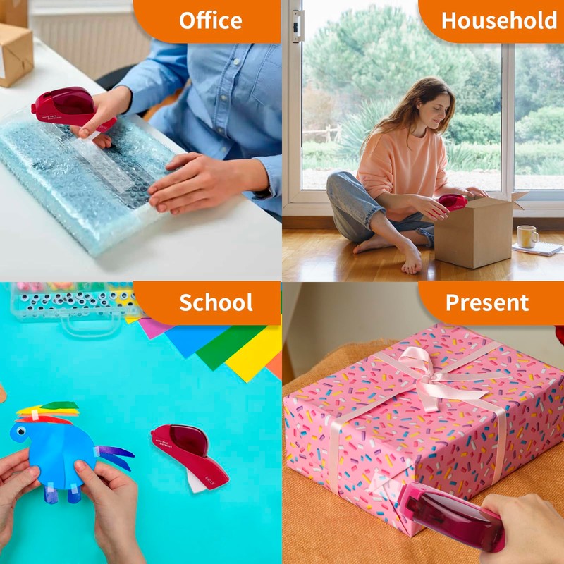 Eagle Tape Dispenser, Semi-Automatic Tape Dispenser, 12 mm - 19