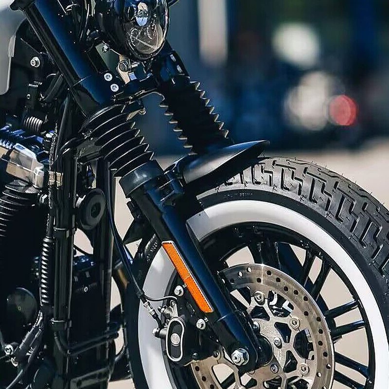 HDBUBALUS Motorcycle Front Fender Mudguard Mud Guard Mudguard Iron Harley