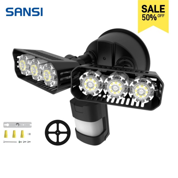 SANSI Security Light LED Motion Sensor 2700LM 27W Wall Light