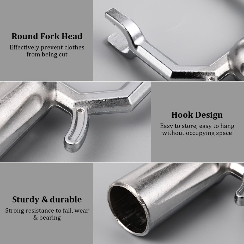 Yardwe Stake Support, 8-Piece Aluminium Alloy for Fruit Trees, Vineyards,