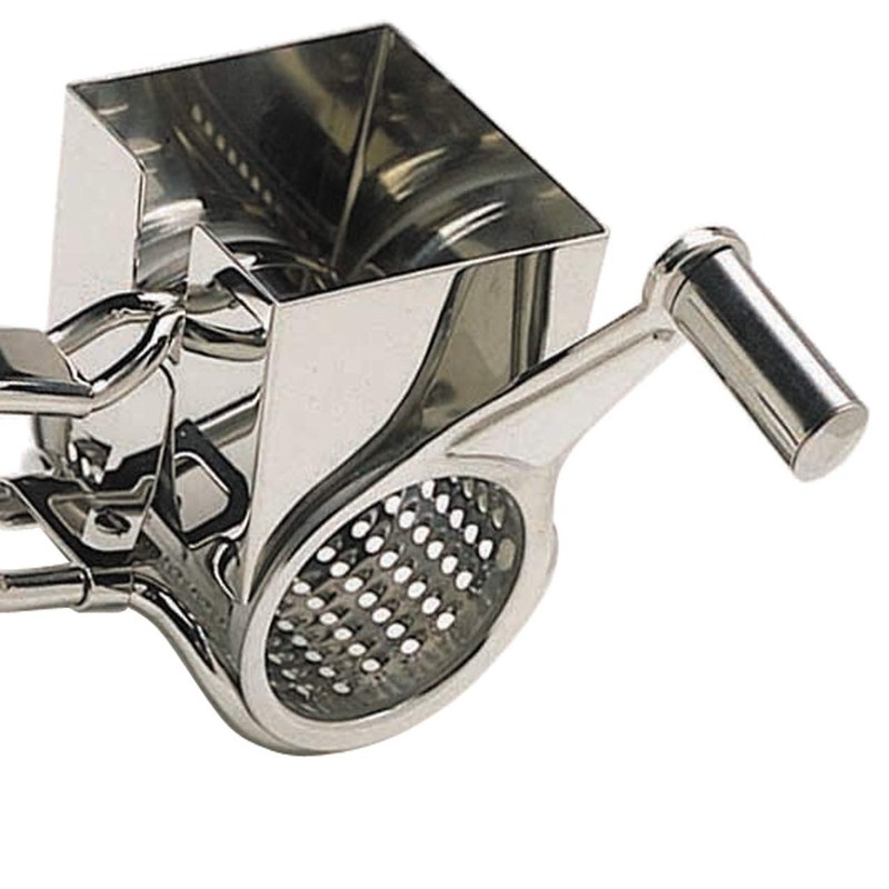 MasterClass Deluxe Stainless Steel Rotary Cheese Grater