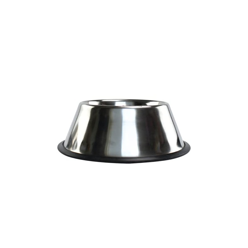 Fancy Pets Plato de Acero Inoxidable para Perro de Orejas