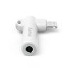 Hama Adapter 90° Lightning - 3.5mm Jack White