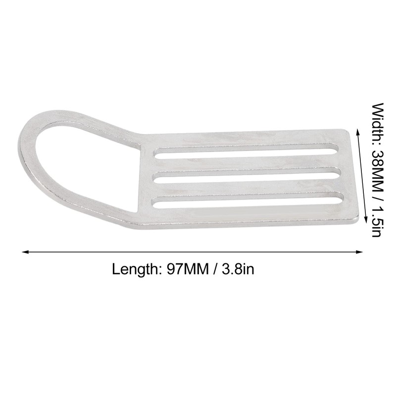 Weight Belt D-Ring, Stainless Steel Dive Weight Belt Keeper Stopper