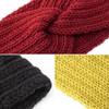 DRESHOW Diadema Mujer Invierno Diadema Cabeza Anchas Cabello Turbante Banda