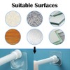 8 PCS Curtain Rod Holder Invisible Shower Rod Retainer No