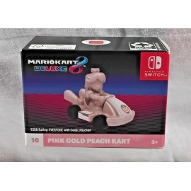 McDonald's McDonalds Happy Meal Toy Mario Kart Deluxe 8 #10 Pink Gold Peach Kart