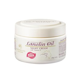 Australian Creams Lanolin Oil Night Moisturising Cream 250 g
