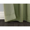Sun Zero Easton Blackout Energy Efficient Rod Pocket Curtain Panel,