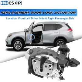 2 Set Front Left Driver & Right Passenger Side Door Lock Actuator Latch Assembly for 2008 2009 2010 2011 2012 2013 2014 2015 Nissan Rogue 2014 2015 Rogue Select Sport Utility Replaces# 937-266 937-267